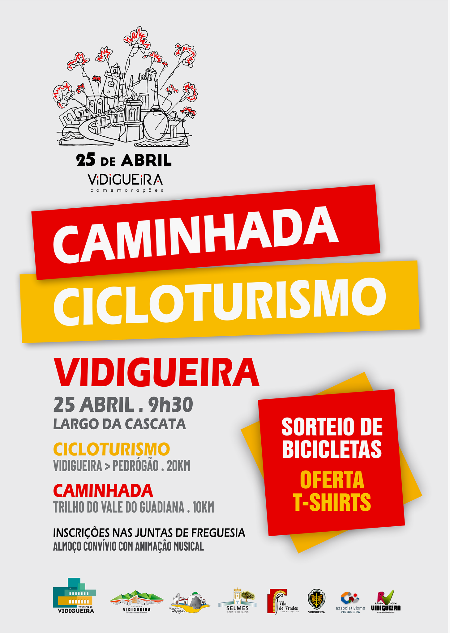 Caminhada e Cicloturismo