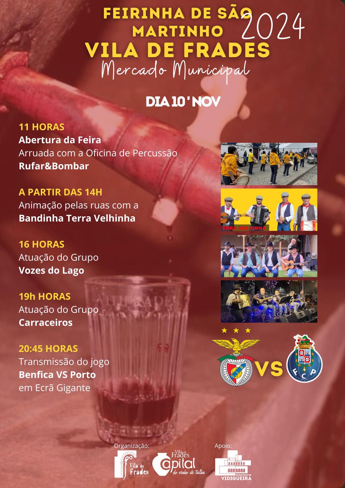Feirinha de São Martinho: Programa do 2.º Dia Feirinha de São Martinho: Programa do 2.º Dia