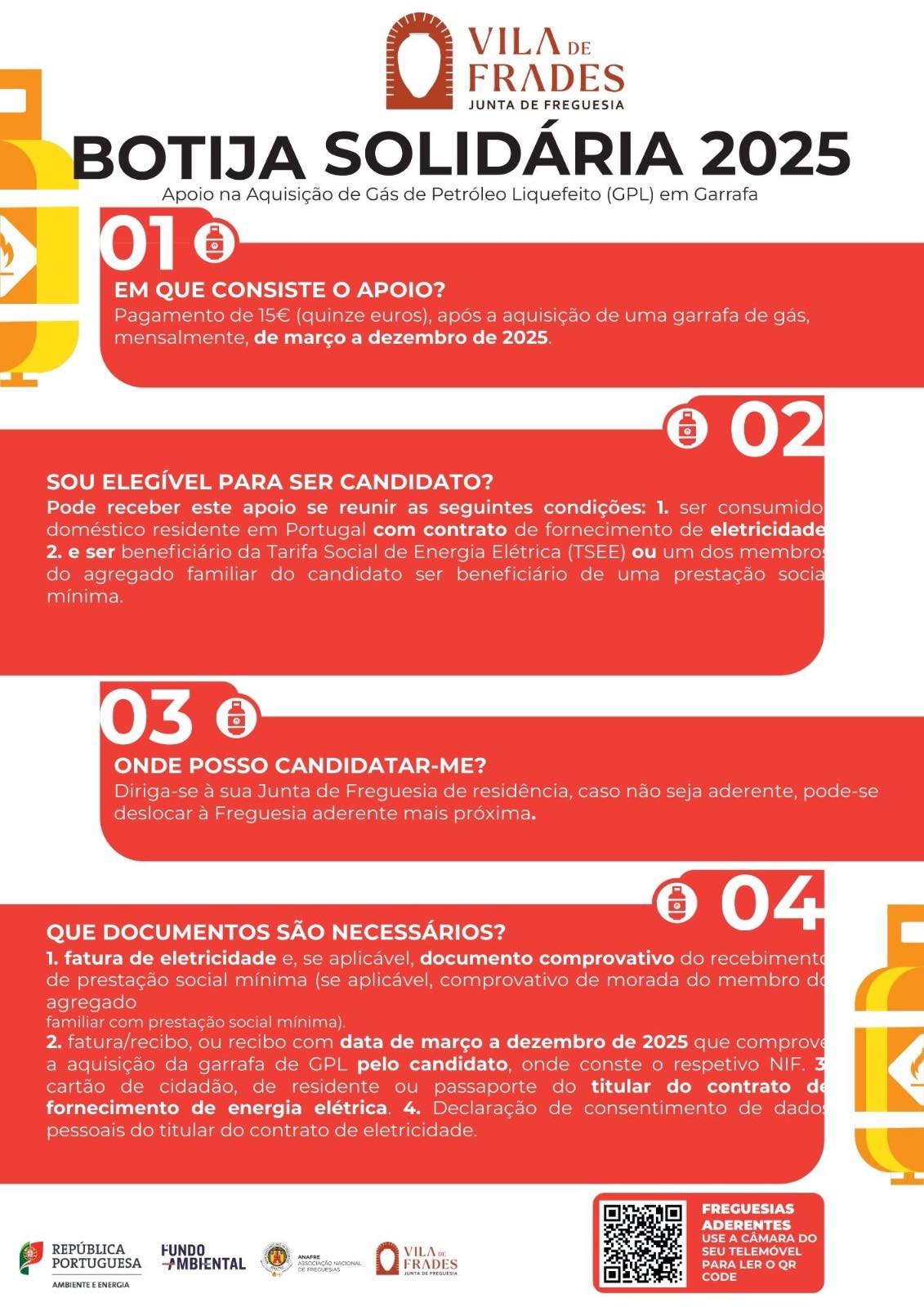 Botija de Gás Solidária Botija de Gás Solidária