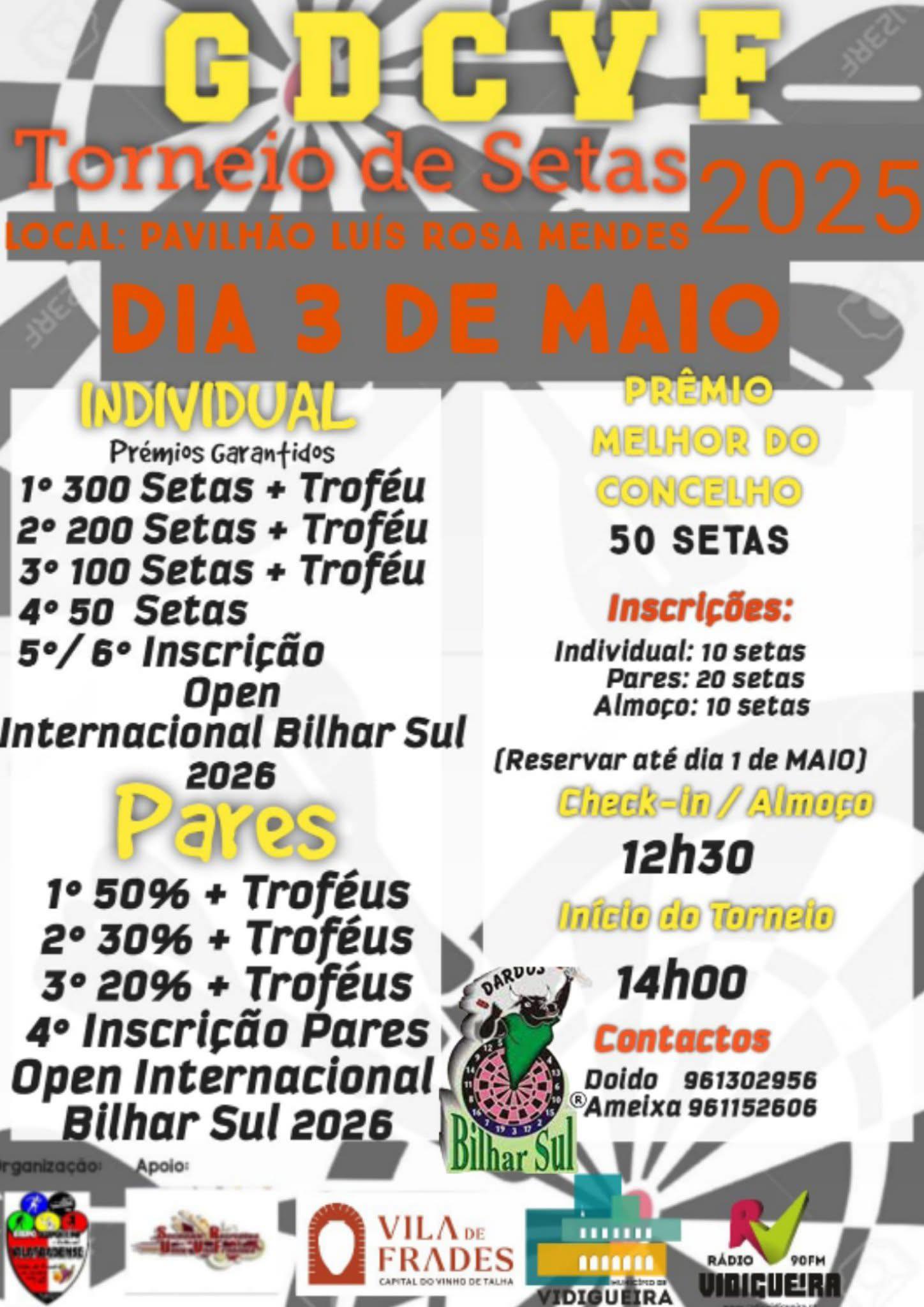 GDCVF - Torneio de Setas GDCVF - Torneio de Setas