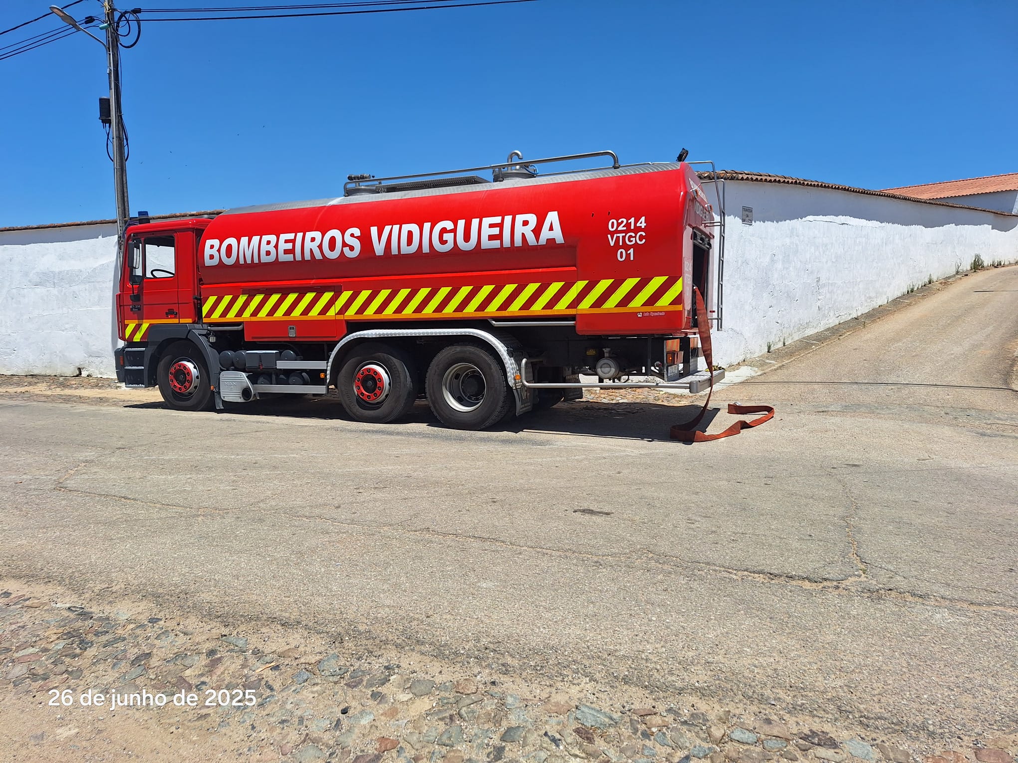 Agradecimento à Associação Humanitária dos Bombeiros Voluntários de Vidigueira Agradecimento à Associação Humanitária dos Bombeiros Voluntários de Vidigueira