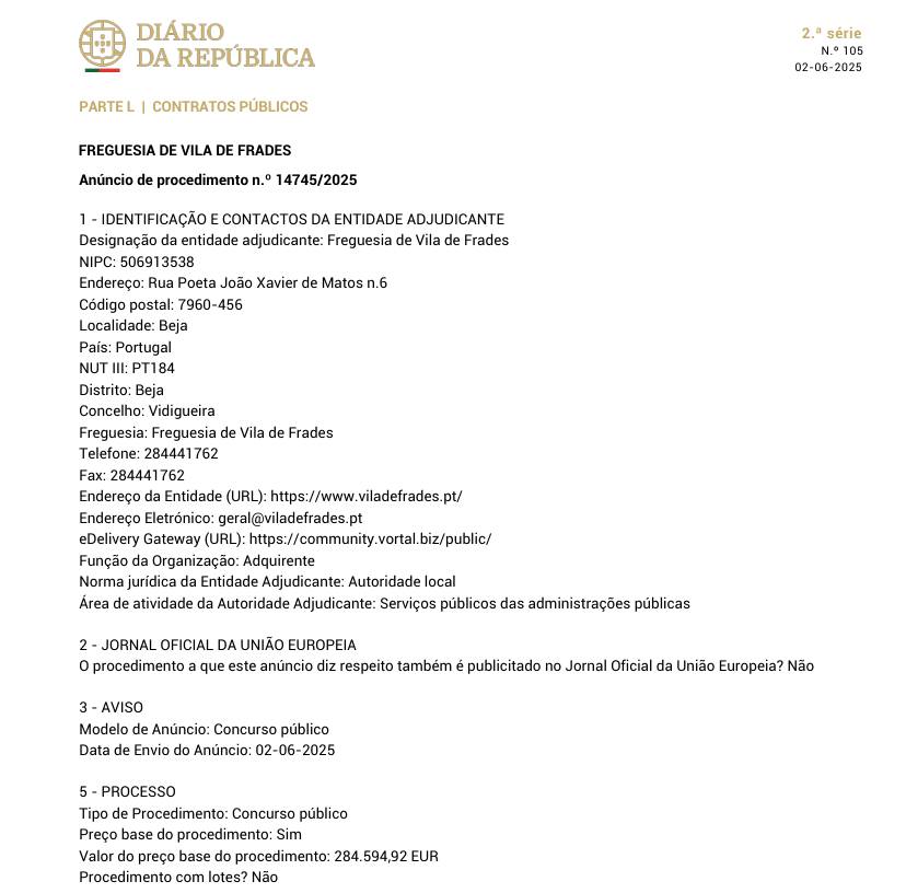 Lançamento de Concurso Público para a Empreitada de Remodelação do Pavilhão Luís Rosa Mendes
