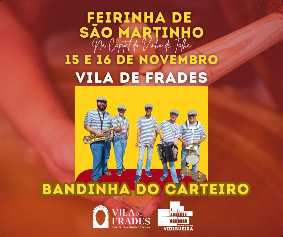 São Martinho na Capital do Vinho de Talha - Feirinha de São Martinho 2025 São Martinho na Capital do Vinho de Talha - Feirinha de São Martinho 2025