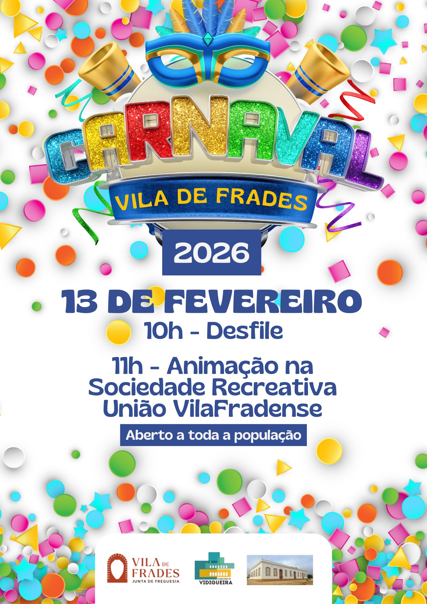 Carnaval 2026 - Vila de Frades