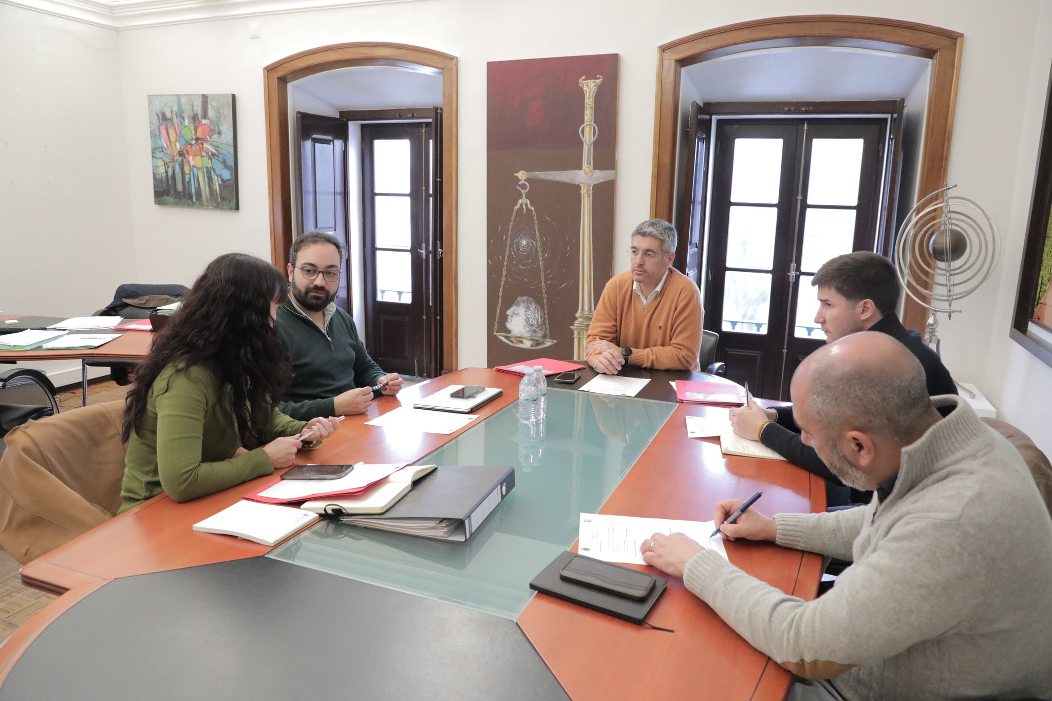 Junta de Freguesia de Vila de Frades reúne com Câmara Municipal de Vidigueira