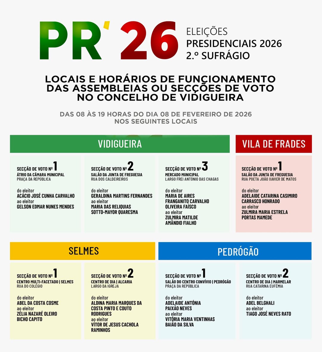 Eleições Presidenciais 2026 - 2.º Sufrágio