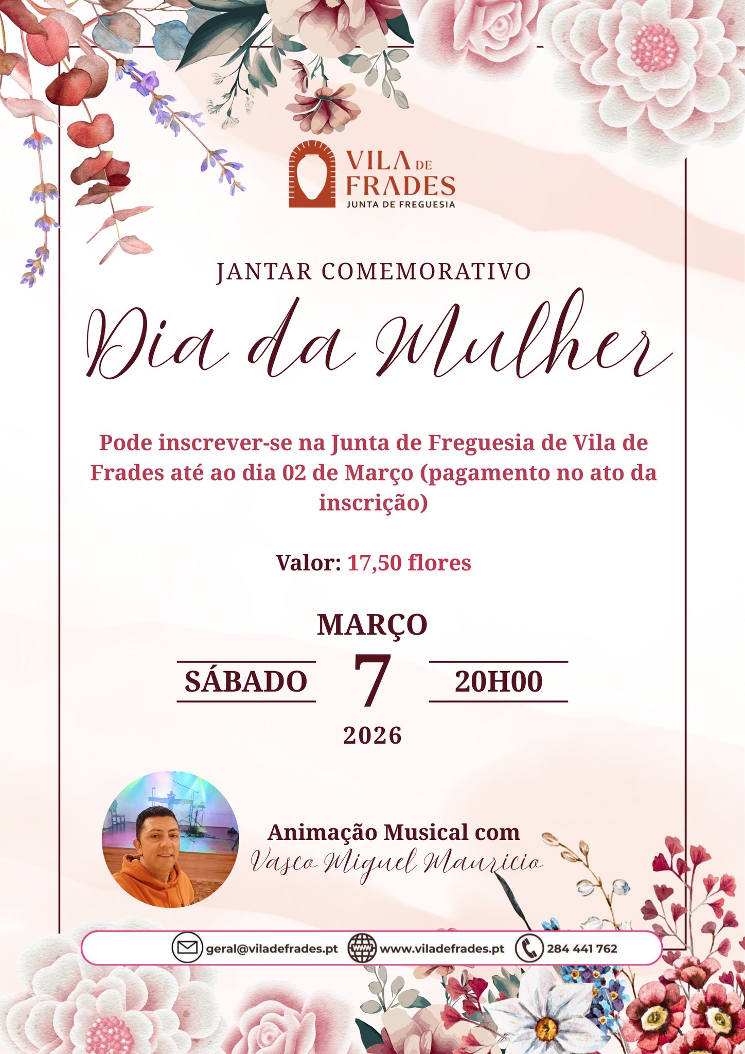 Comemorações do Dia Internacional da Mulher 2026