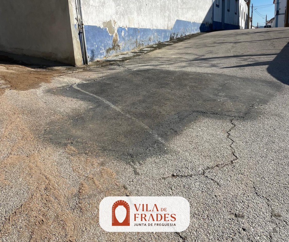 Reparação de Ramais com Betuminoso a Quente