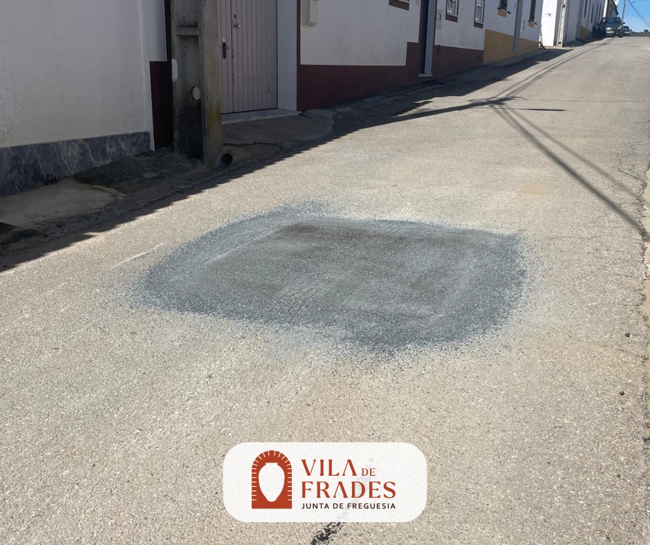 Reparação de Ramais com Betuminoso a Quente