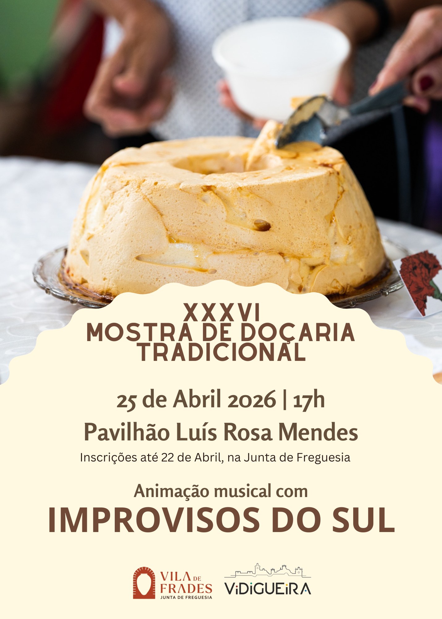 Comemorações do 25 de Abril: XXXVI Mostra de Doçaria Tradicional