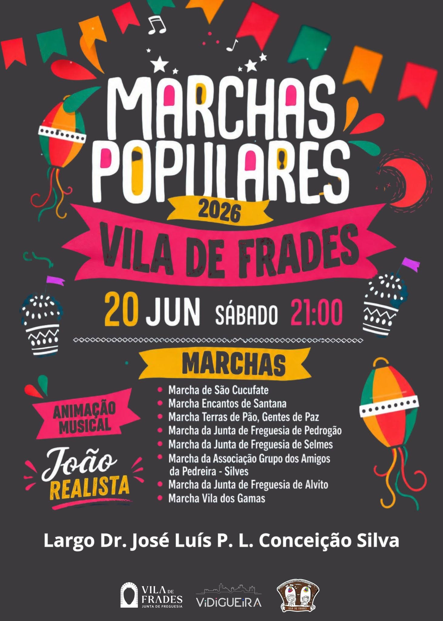 Arraial de Marchas Populares 2026