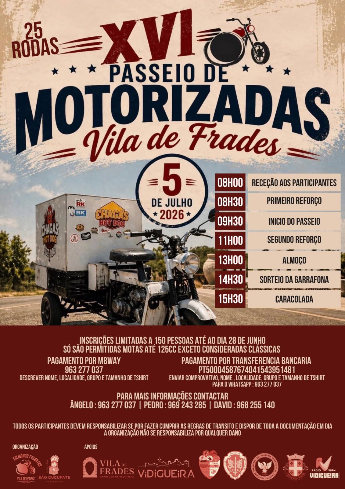 XVI Passeio de Motorizadas