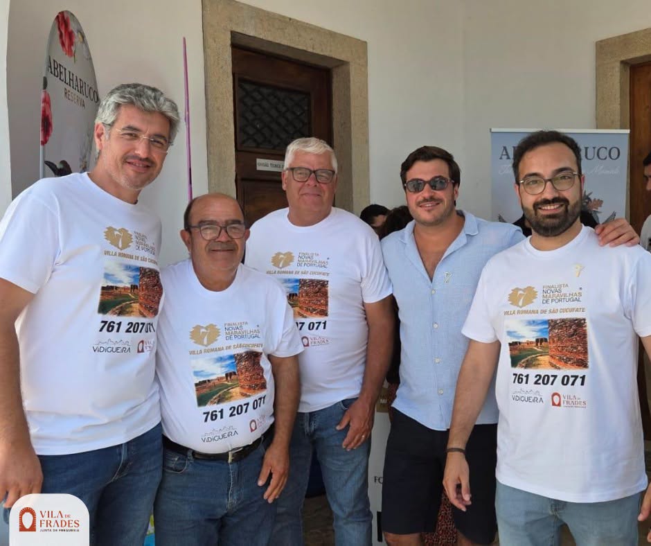 Junta de Freguesia de Vila de Frades Congratula-se Com Passagem de São Cucufate à Final Regional das Novas 7 Maravilhas de Portugal