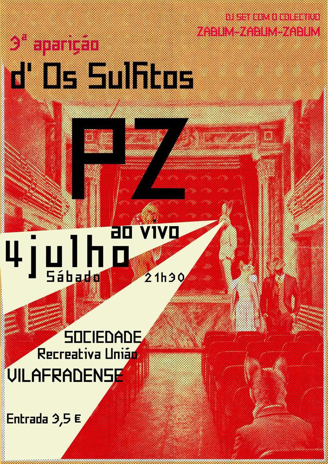 Apoio à Divulgação: 3.ª Aparição d'Os Sulfitos