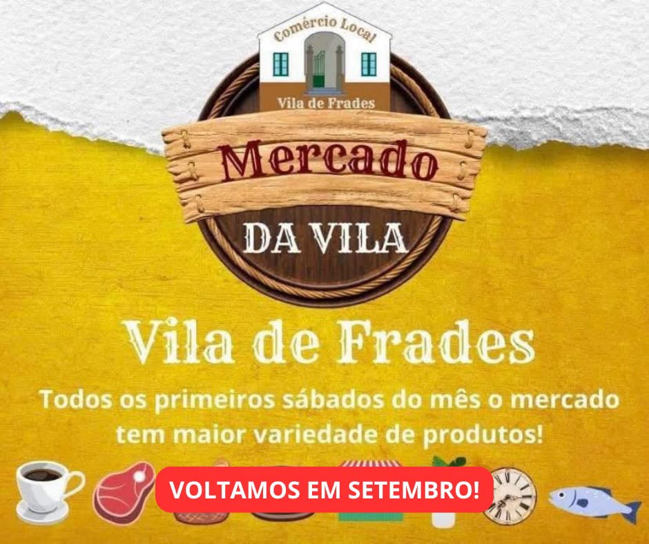 Mercado da Vila: de volta em Setembro 2026