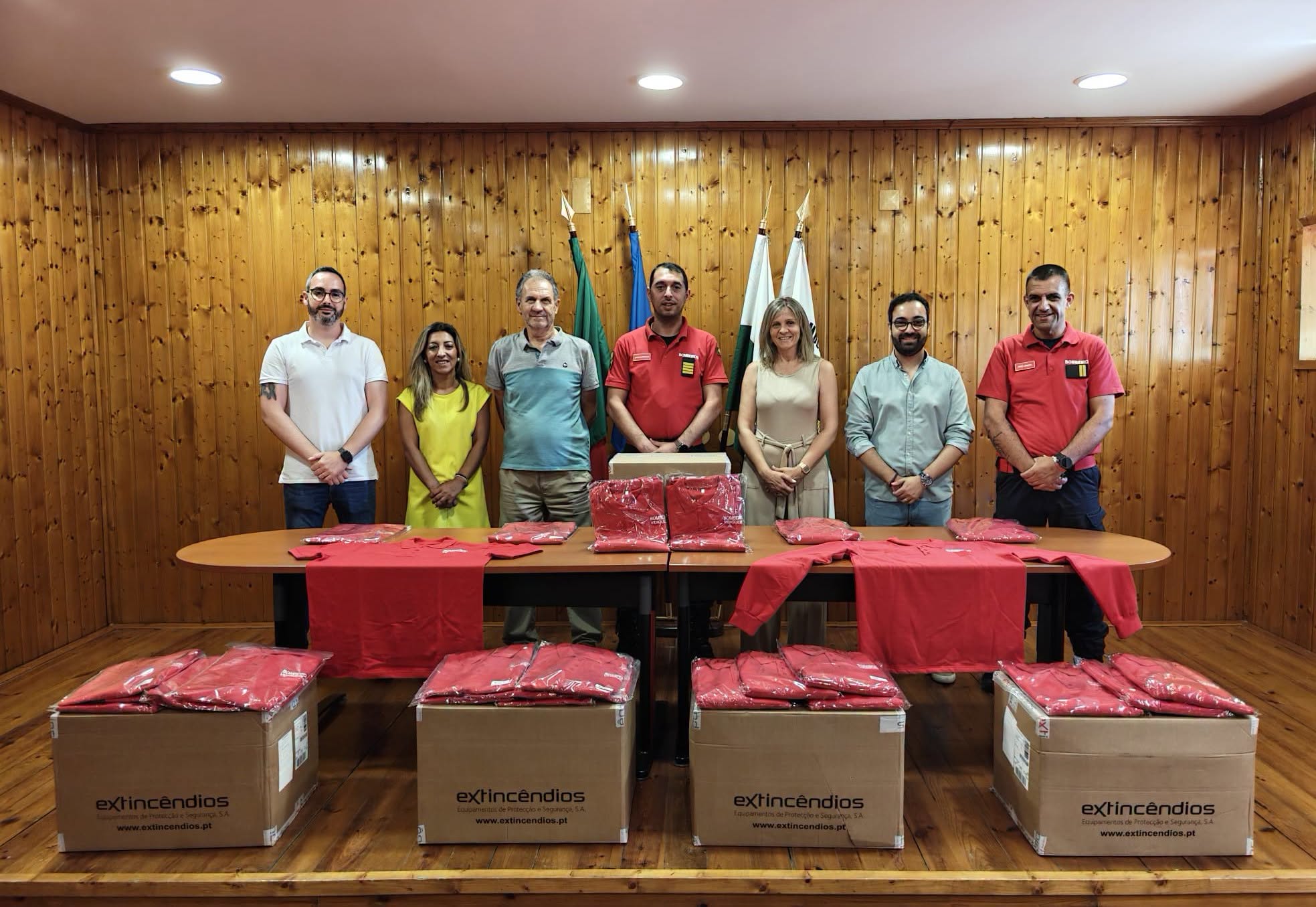 Juntas de Freguesia Apoiam a Associação Humanitária dos Bombeiros Voluntários de Vidigueira