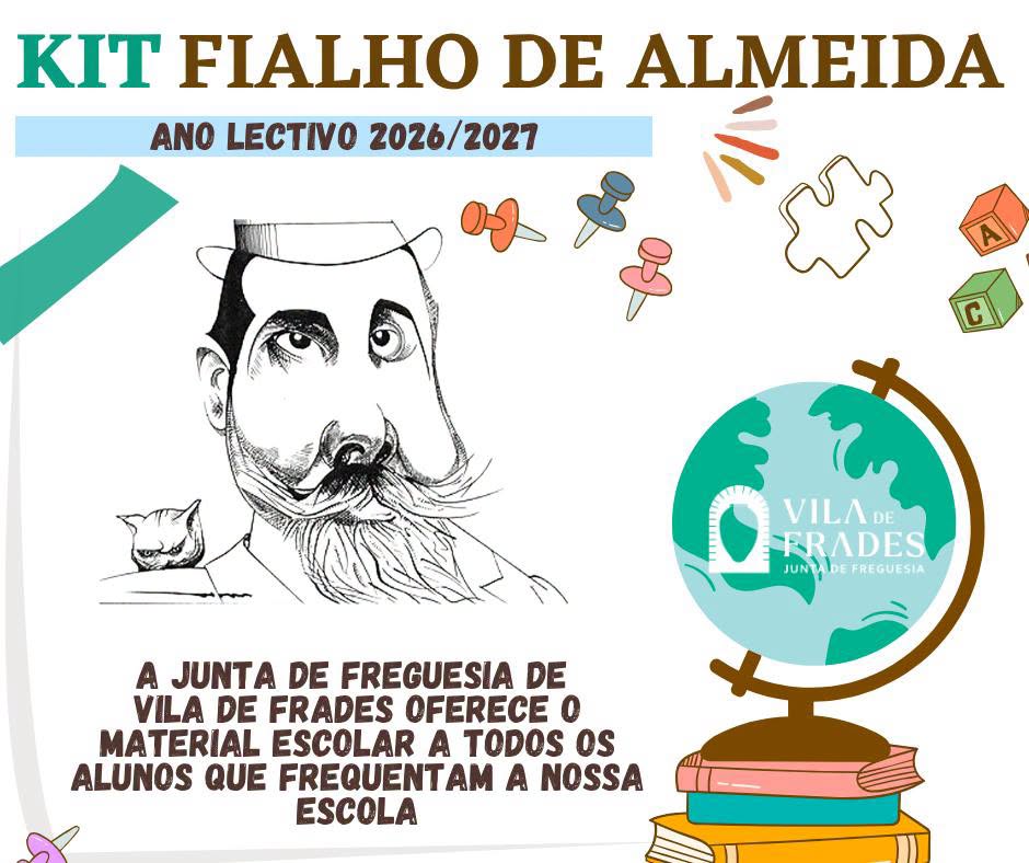 Oferta do Kit Escolar Fialho de Almeida (2026/2027)