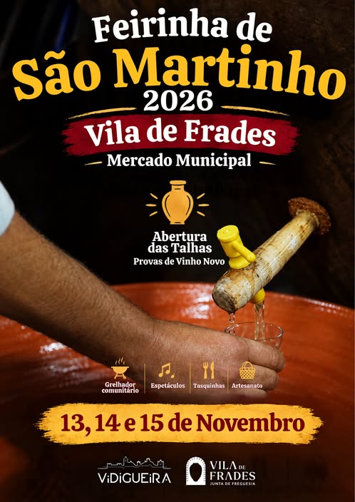 São Martinho na Capital do Vinho de Talha - Feirinha de São Martinho 2026