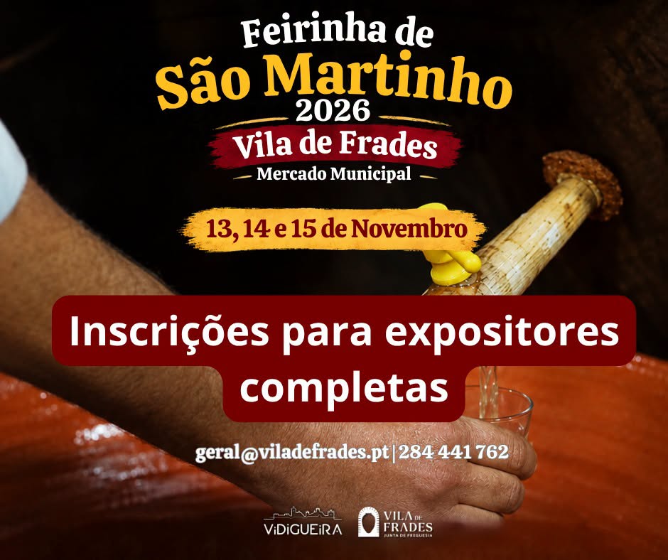 Feirinha de São Martinho 2026: Inscrições para Expositores Esgotadas